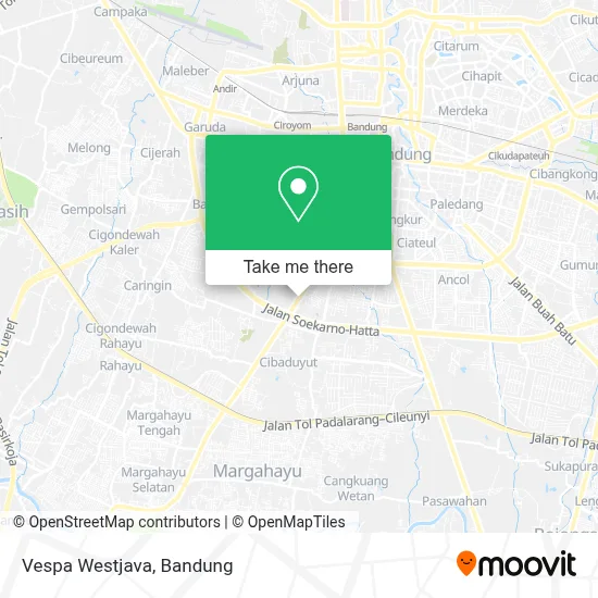 Vespa Westjava map