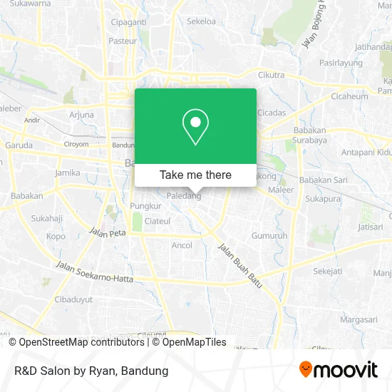 R&D Salon by Ryan map