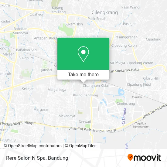 Rere Salon N Spa map