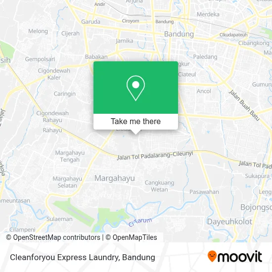 Cleanforyou Express Laundry map