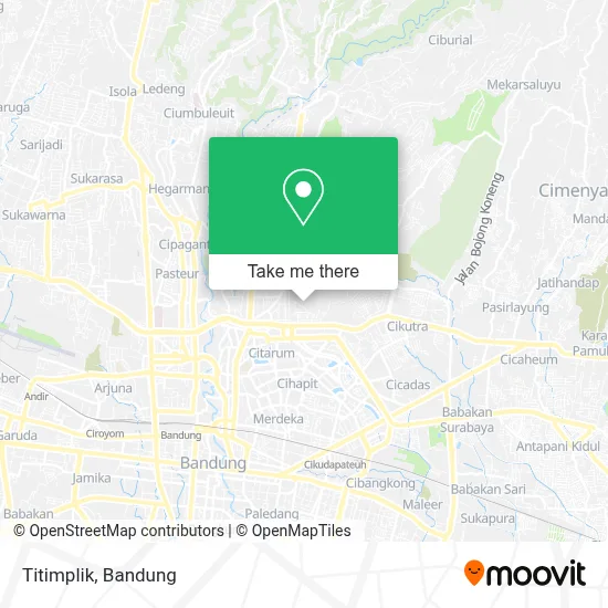 Titimplik map