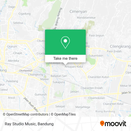 Ray Studio Music map