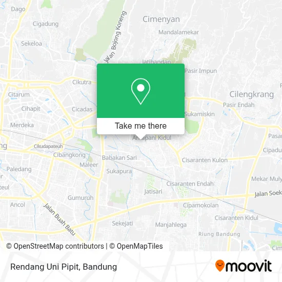 Rendang Uni Pipit map