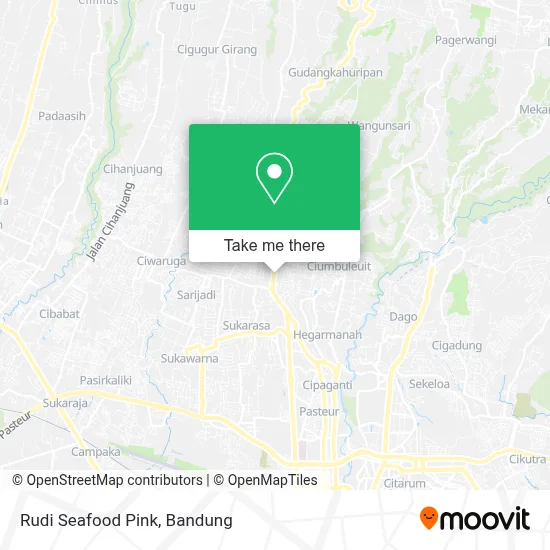 Rudi Seafood Pink map