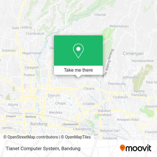 Tianet Computer System map