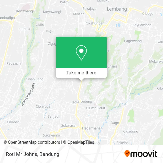 Roti Mr Johns map