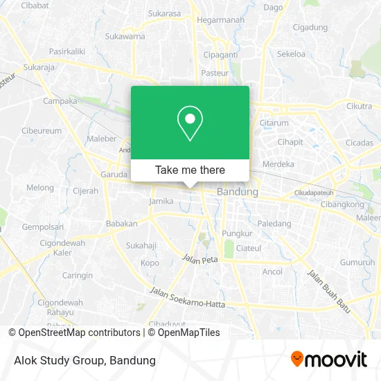 Alok Study Group map