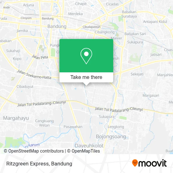 Ritzgreen Express map