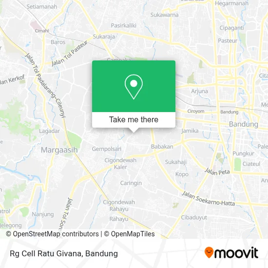 Rg Cell Ratu Givana map
