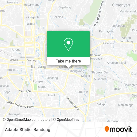 Adapta Studio map
