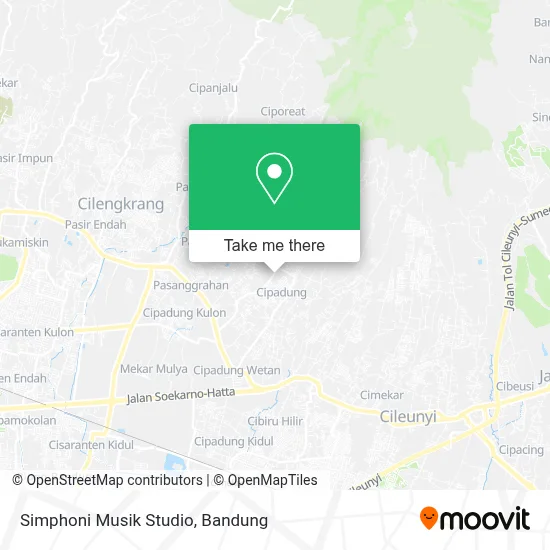Simphoni Musik Studio map
