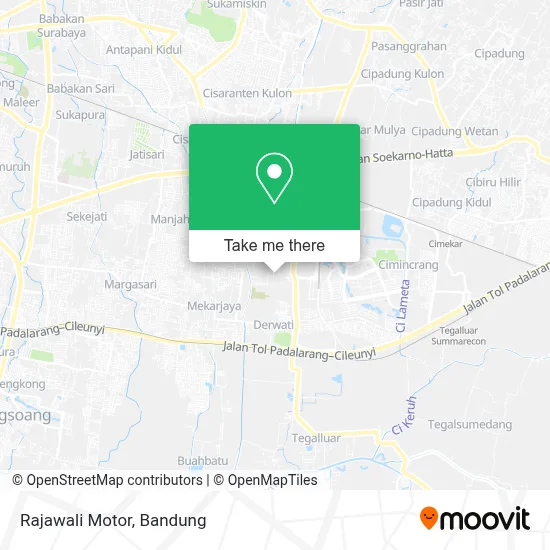 Rajawali Motor map