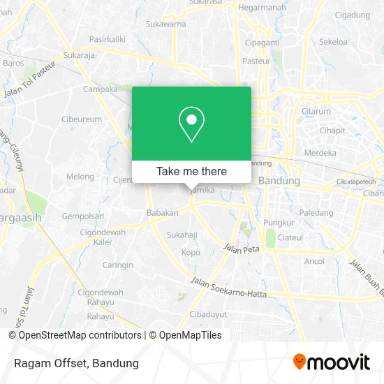 Ragam Offset map