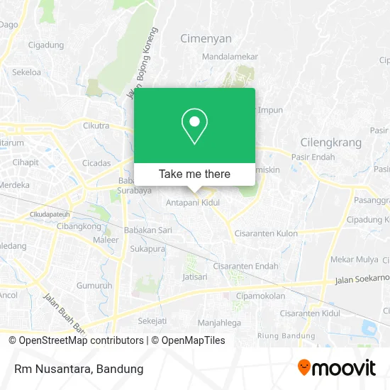 Rm Nusantara map