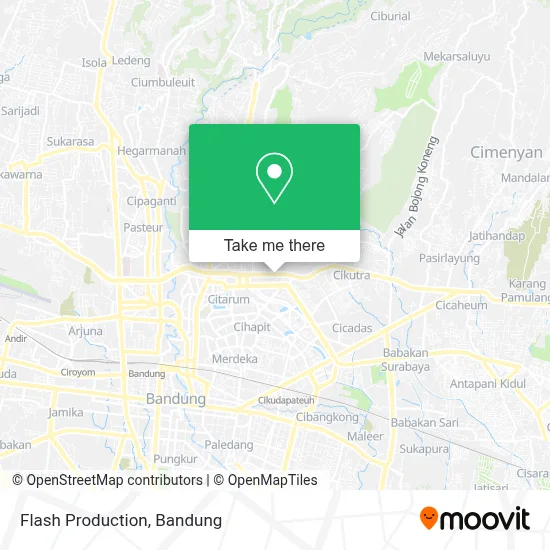 Flash Production map