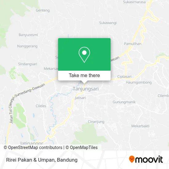 Rirei Pakan & Umpan map