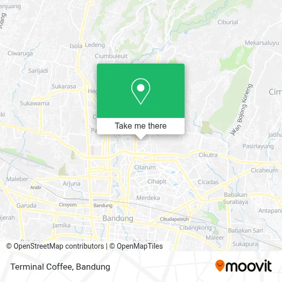Terminal Coffee map