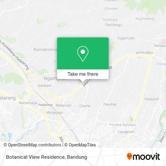 Botanical View Residence map