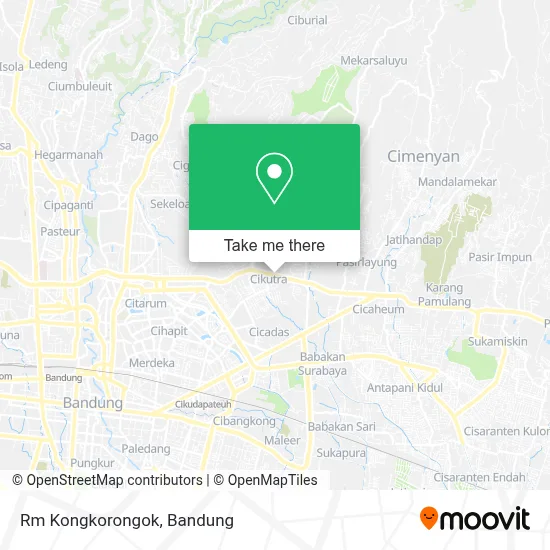 Rm Kongkorongok map