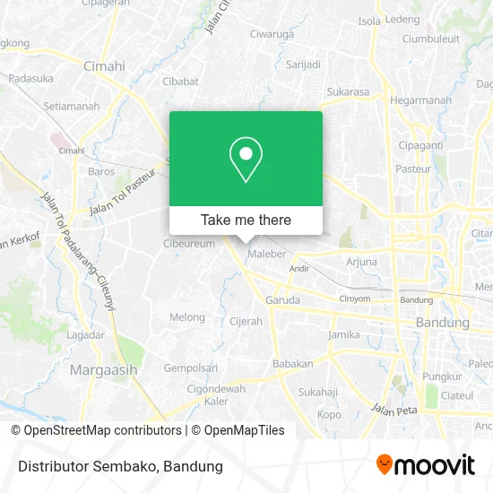Distributor Sembako map
