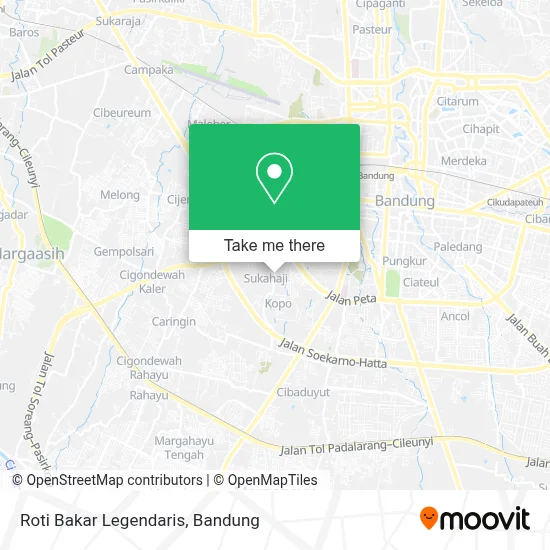 Roti Bakar Legendaris map