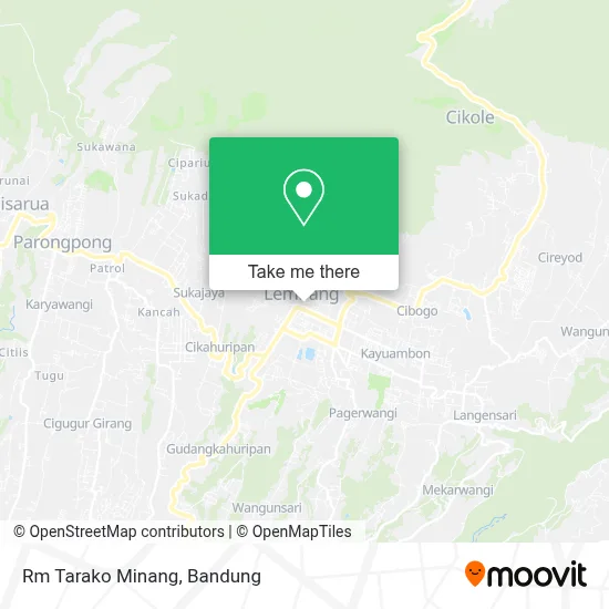 Rm Tarako Minang map