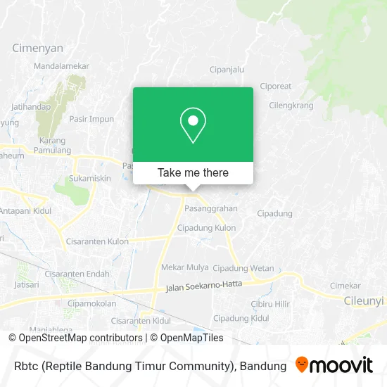 Rbtc (Reptile Bandung Timur Community) map