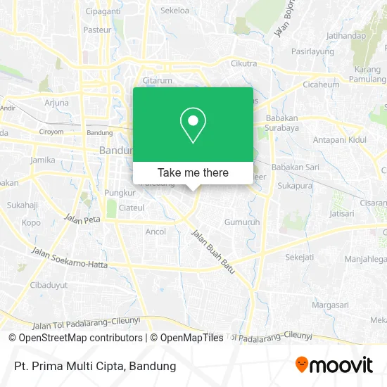 Pt. Prima Multi Cipta map