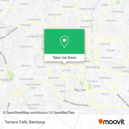 Terrace Cafe map