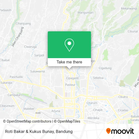 Roti Bakar & Kukus Bunay map