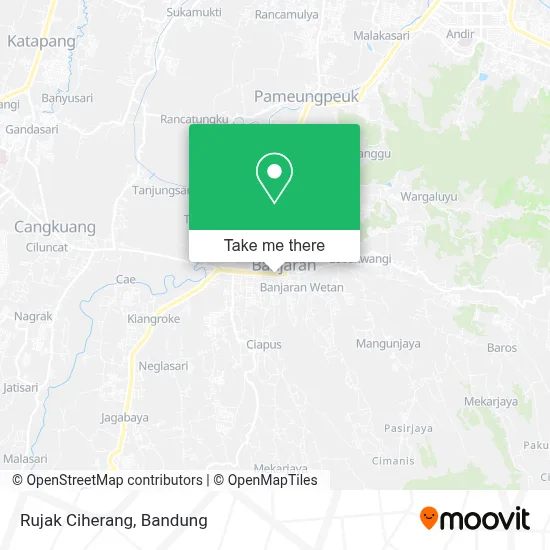 Rujak Ciherang map