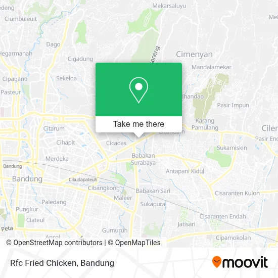 Rfc Fried Chicken map