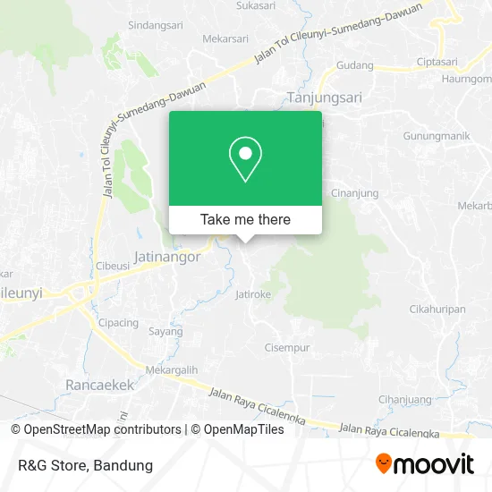 R&G Store map