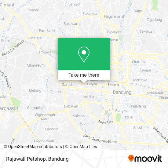 Rajawali Petshop map