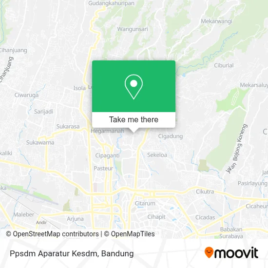 Ppsdm Aparatur Kesdm map