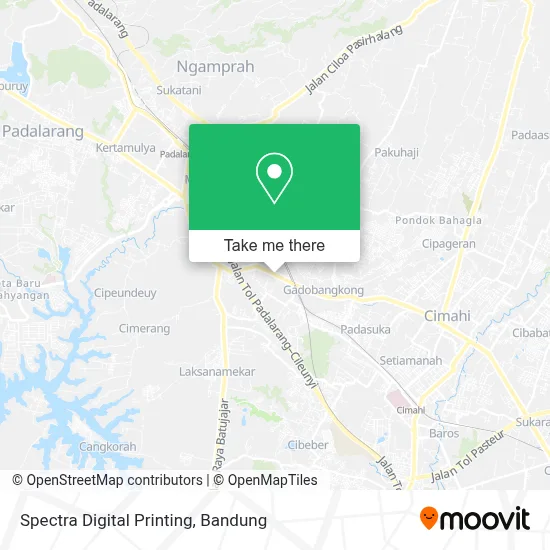 Spectra Digital Printing map