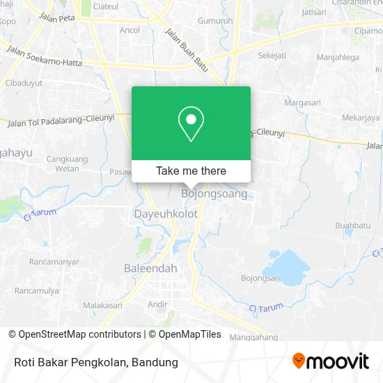 Roti Bakar Pengkolan map