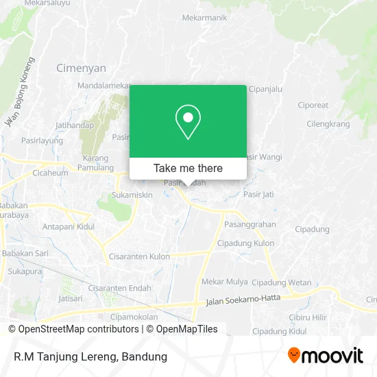 R.M Tanjung Lereng map