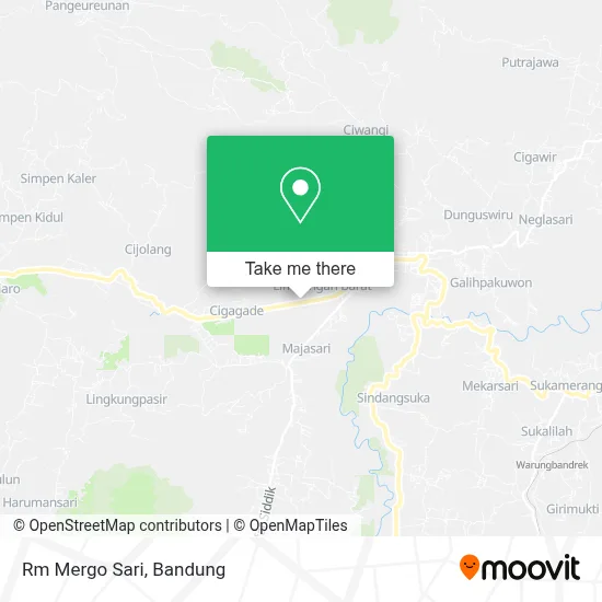 Rm Mergo Sari map