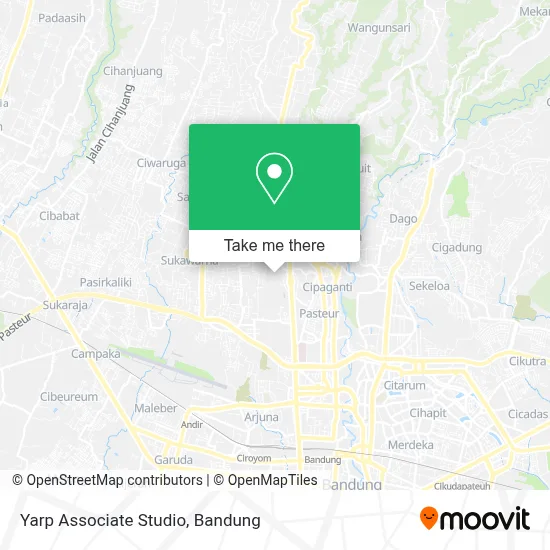 Yarp Associate Studio map