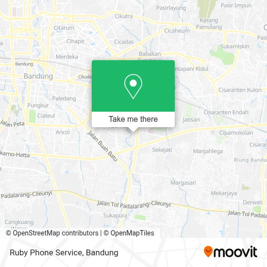 Ruby Phone Service map