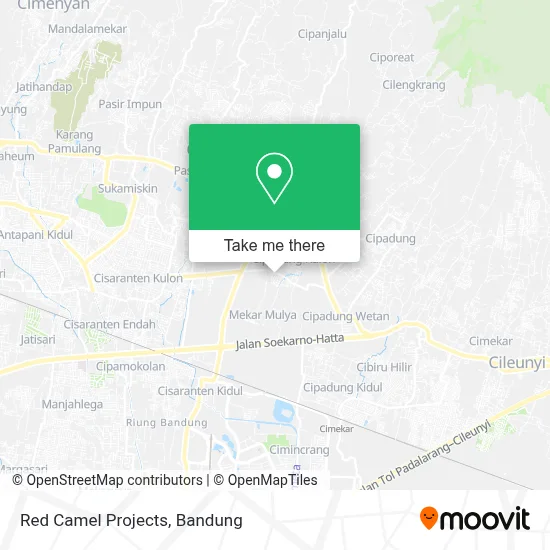 Red Camel Projects map