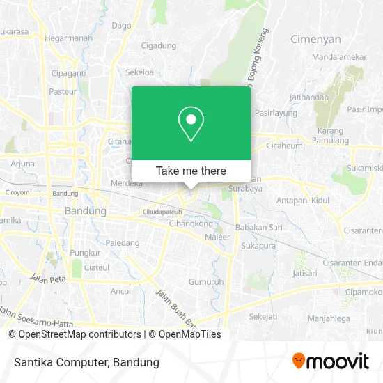 Santika Computer map