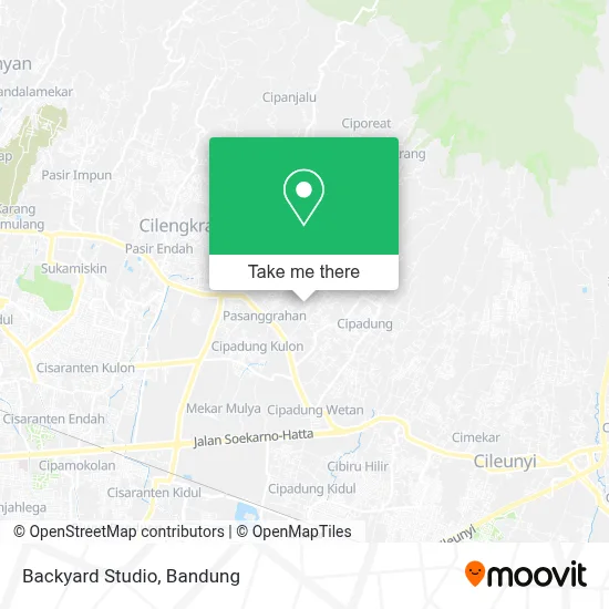 Backyard Studio map