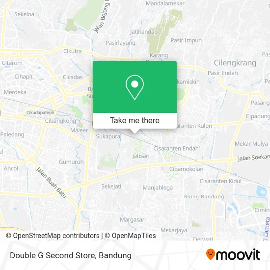 Double G Second Store map