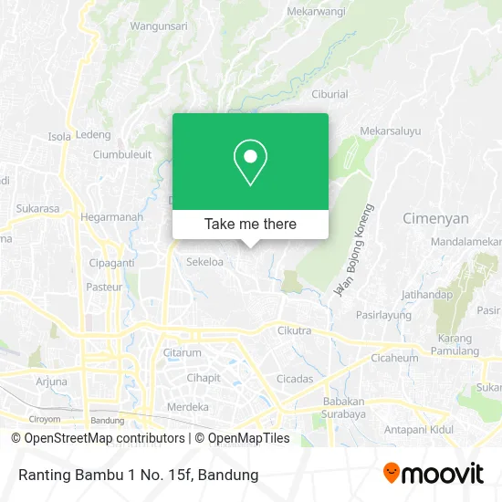 Ranting Bambu 1 No. 15f map