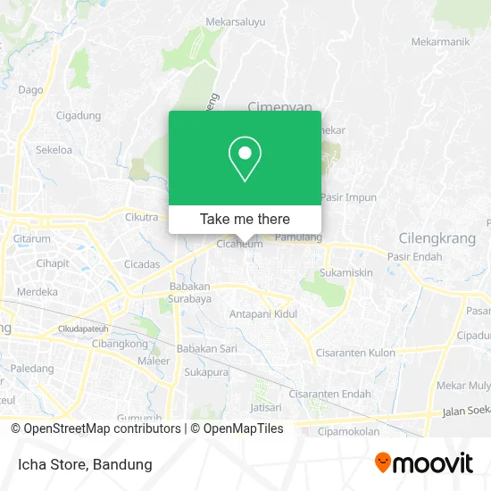 Icha Store map