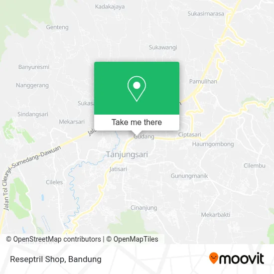Reseptril Shop map