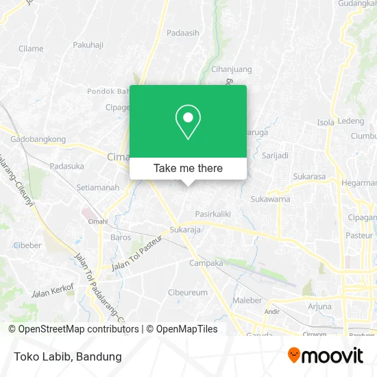Toko Labib map