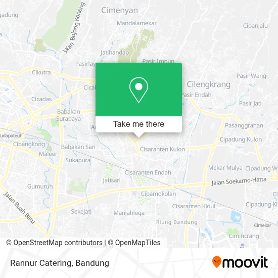 Rannur Catering map